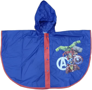 Mantella Pioggia Avengers MARVEL Impermeabile Antivento Antipioggia 3/8 Anni - M02648mc