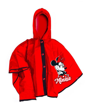 Set Pioggia Mantellina + Ombrello Minnie DISNEY 5/6 Anni Bambina - D01003mc+d04531mc