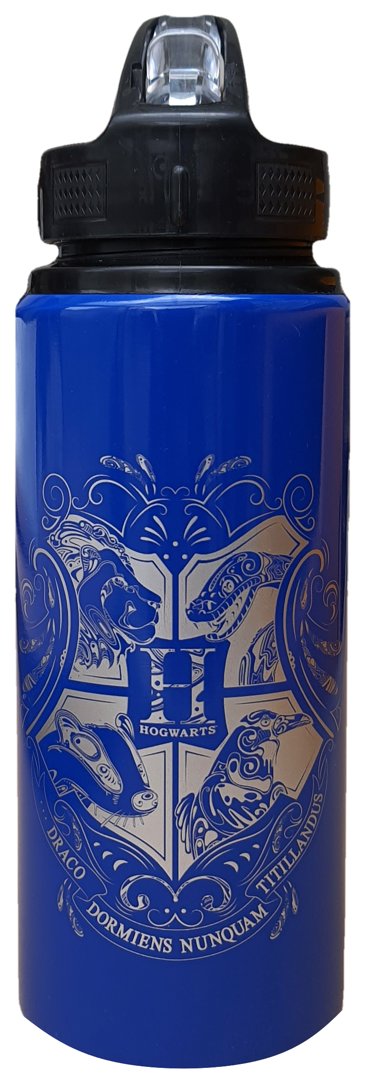 Borraccia in Alluminio Harry Potter Hogwarts con Beccuccio Ripiegabile Ml. 710 - Sthp99622