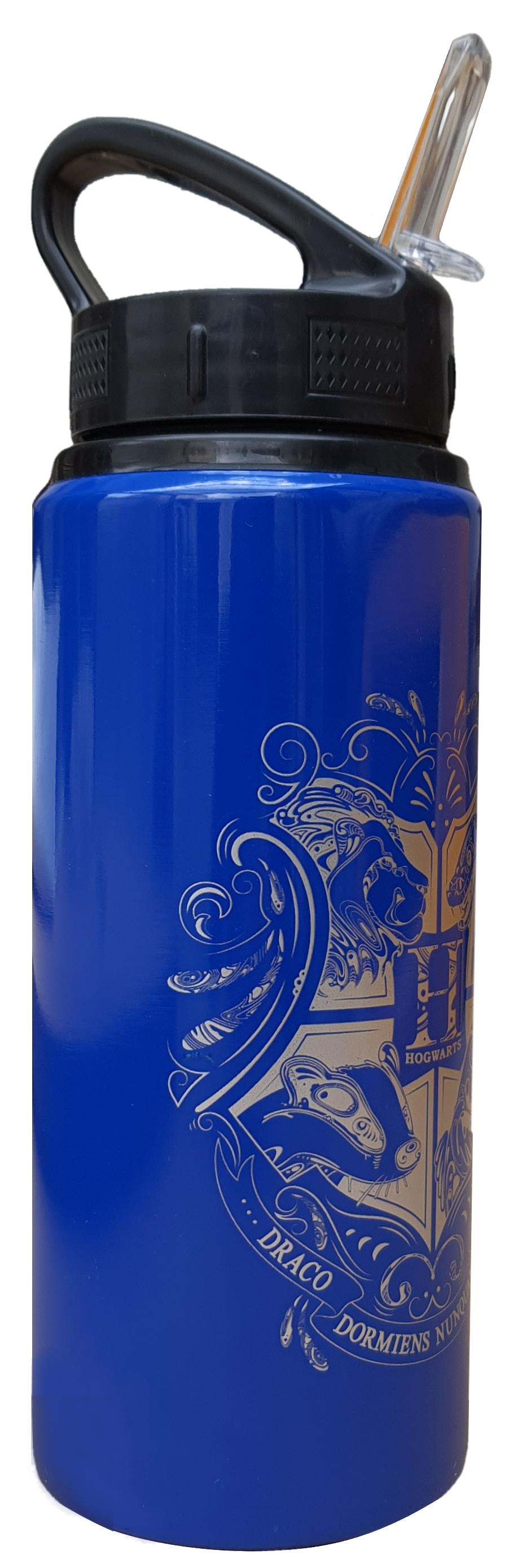 Borraccia in Alluminio Harry Potter Hogwarts con Beccuccio Ripiegabile Ml. 710 - Sthp99622