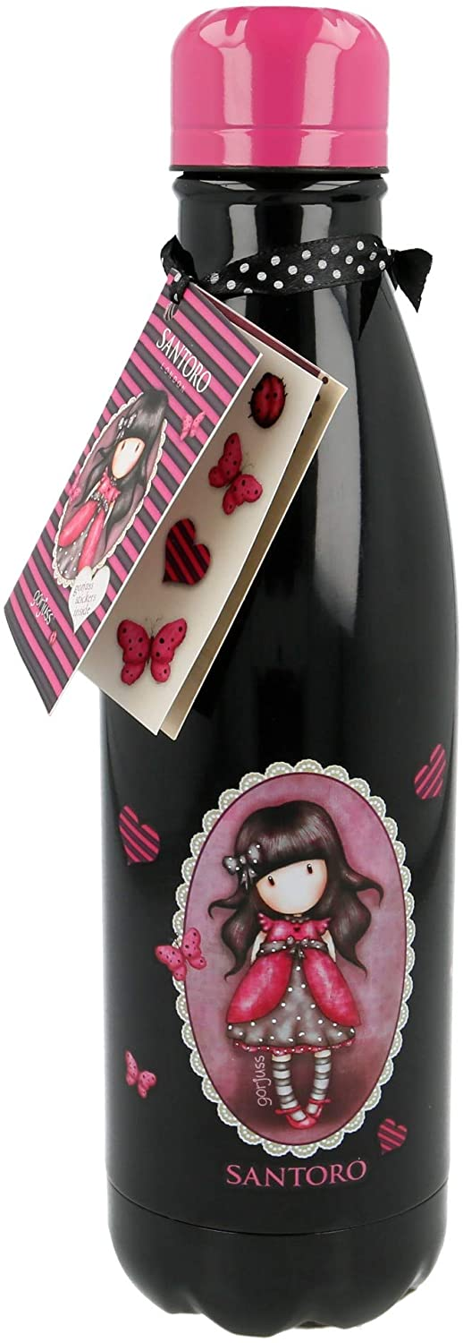 Bottiglia in Acciaio Inox Gorjuss Santoro con Tappo Svitabile 780ml - Stgj1070