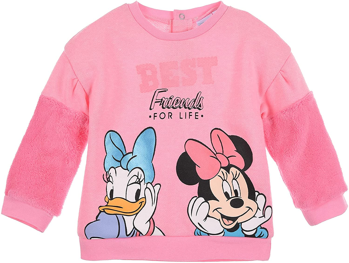 Maglione Minnie e Paperina DISNEY Maglietta Neonata Sun City - Hu0046rosa