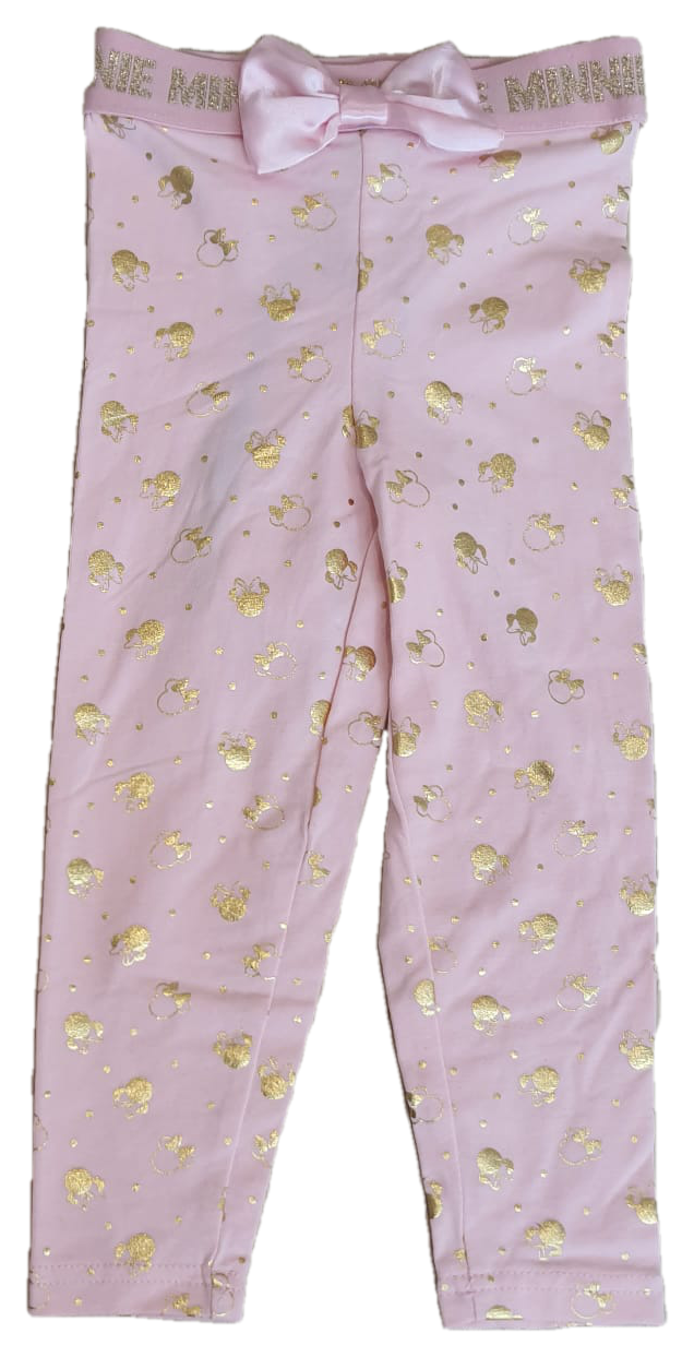 Leggings Minnie Mouse DISNEY Pantalone Bambina Sun City - Hu1037rosa