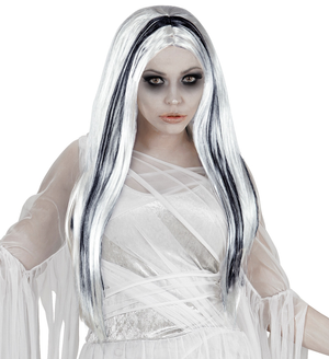 Parrucca Ghostly Spirit Accessori per Abito Vestito Travestimento Halloween - 01996
