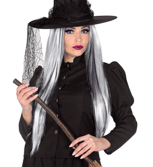 Parrucca Ghostly Spirit Accessori per Abito Vestito Travestimento Halloween - 01996