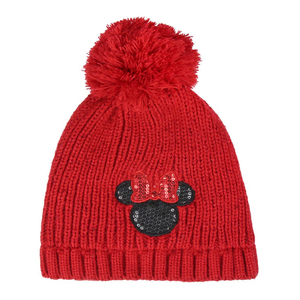 Cappello Invernale con Pompon Minnie Mouse DISNEY Taglia Unica - 4283