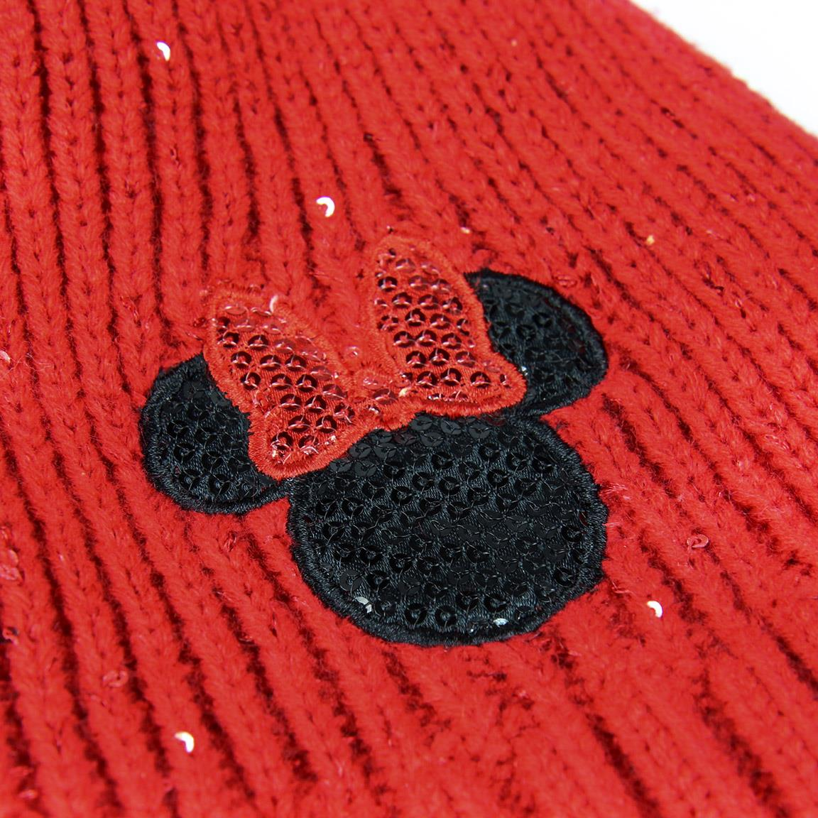 Cappello Invernale con Pompon Minnie Mouse DISNEY Taglia Unica - 4283