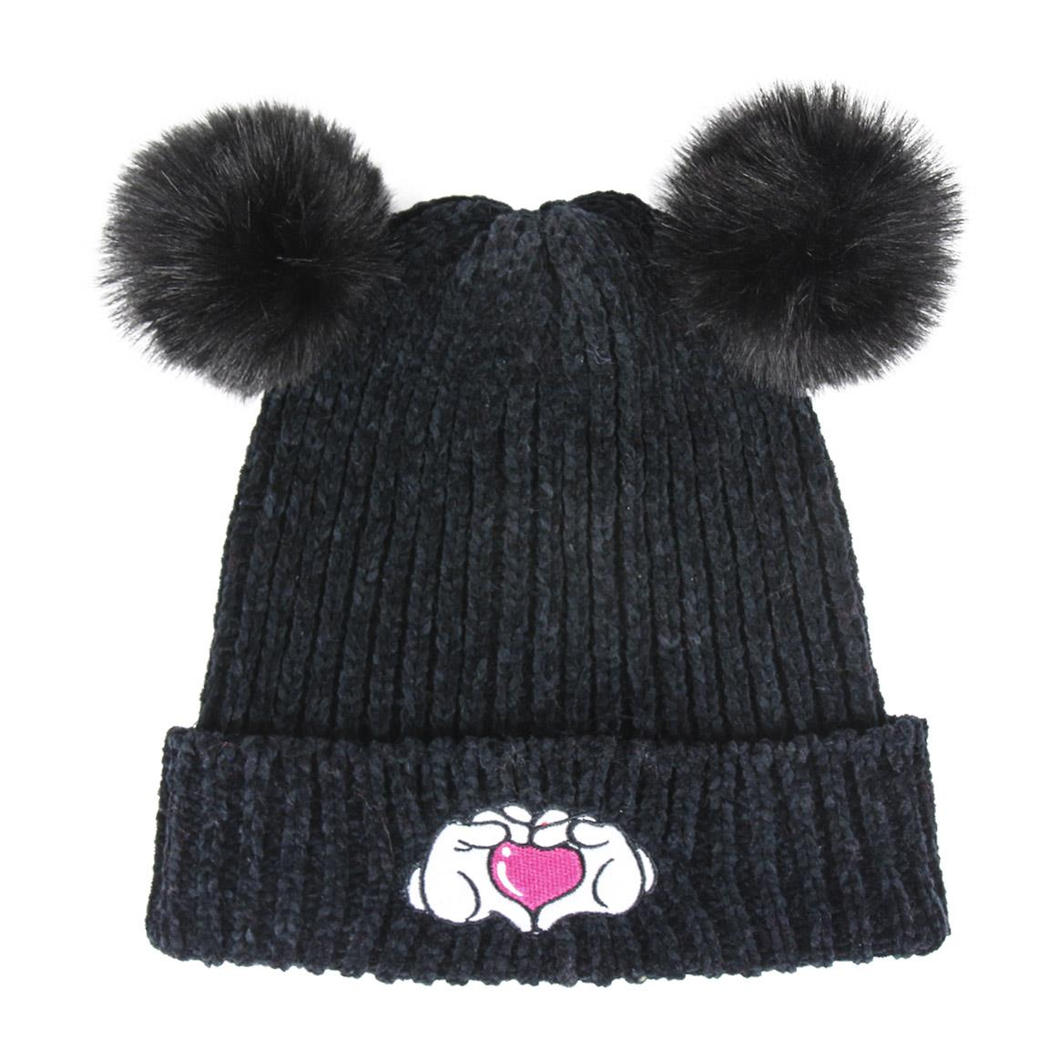 Cappello Invernale con 2 Pon Pon Minnie Mouse DISNEY Taglia Unica - 4302