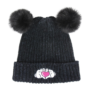 Cappello Invernale con 2 Pon Pon Minnie Mouse DISNEY Taglia Unica - 4302