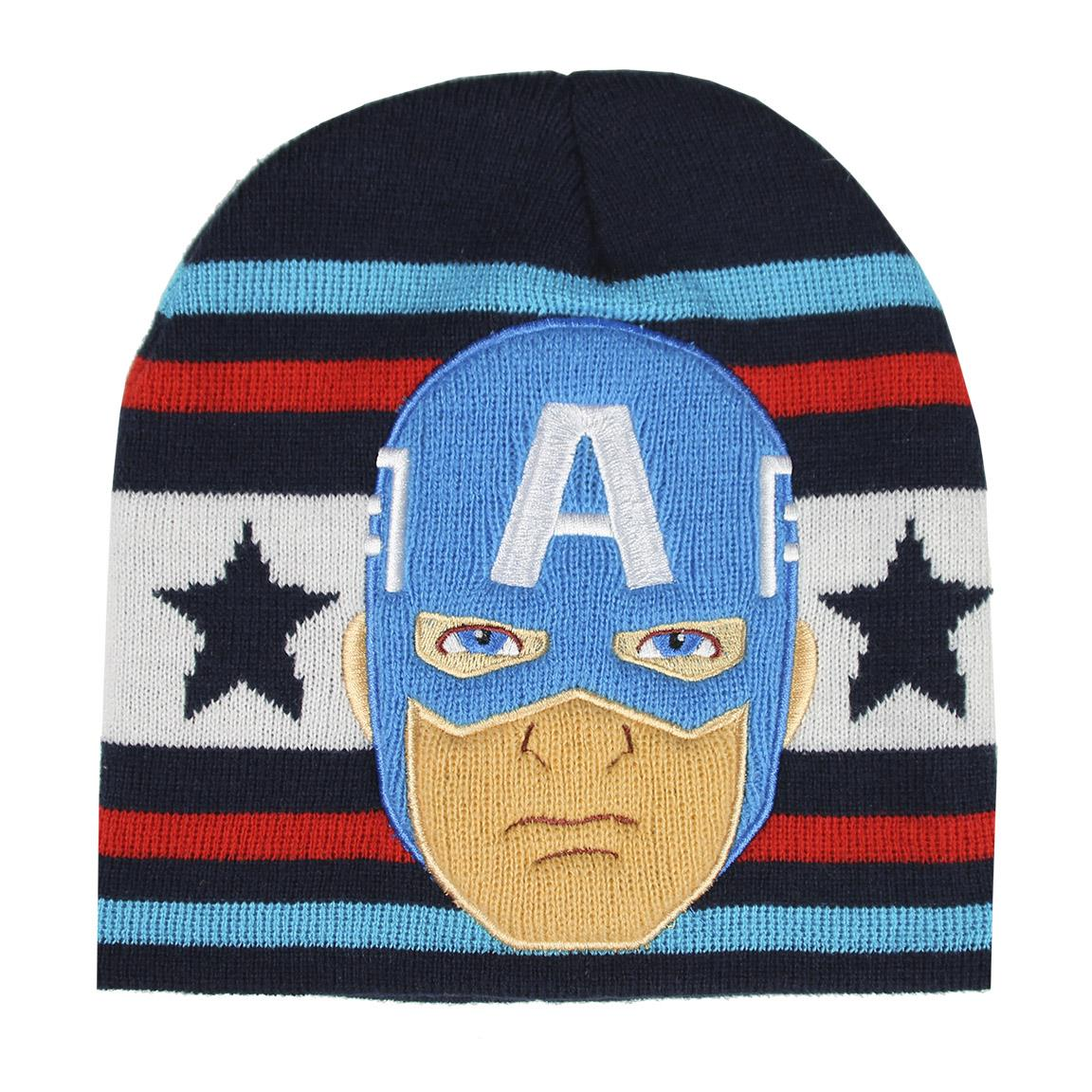 Cappello Invernale Capitan America Avengers MARVEL Taglia Unica - 5890