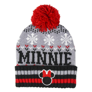 Cappello Invernale con Pon Pon Minnie Mouse DISNEY Taglia Unica - 5898