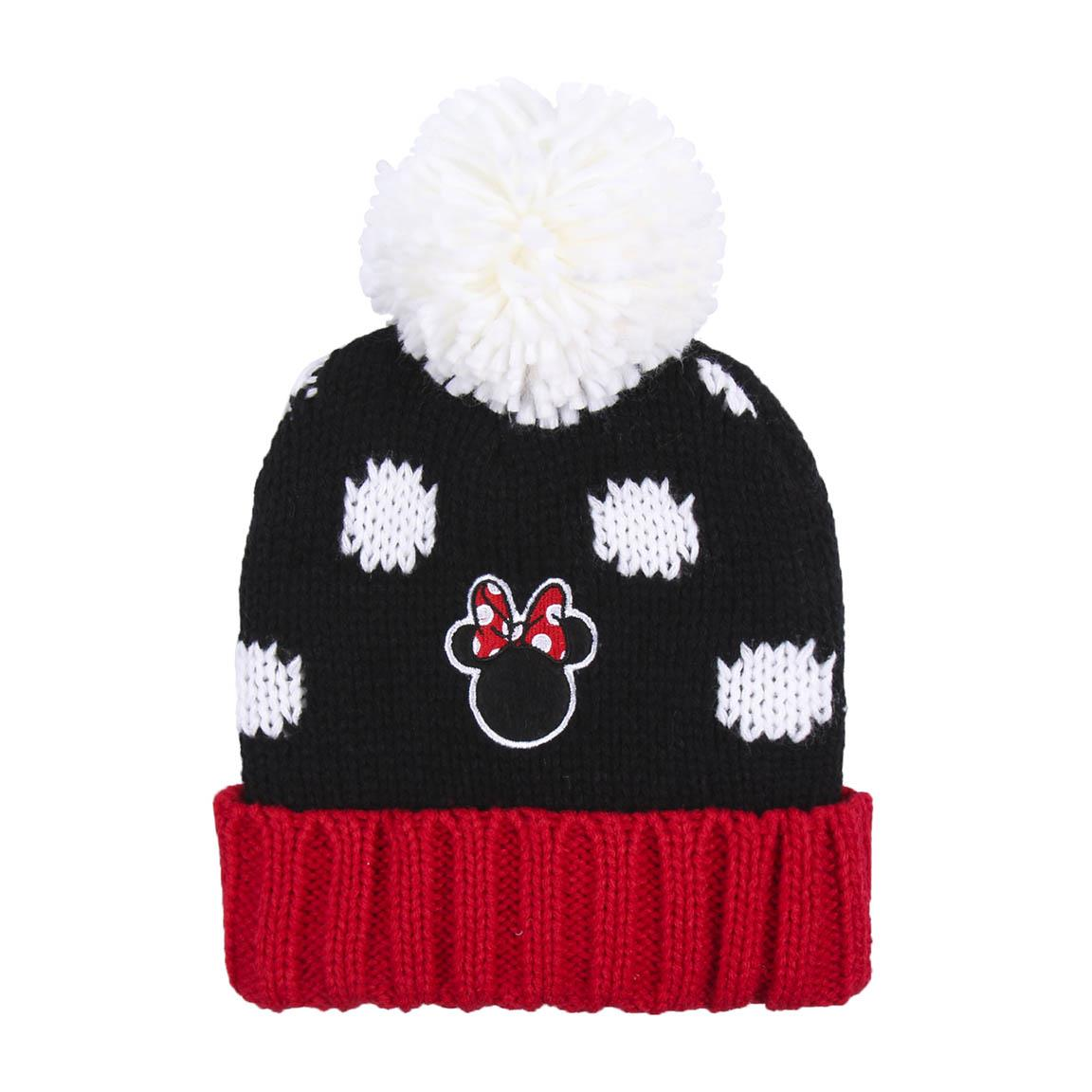 Cappello Invernale con Pon Pon Minnie Mouse DISNEY Taglia Unica - 7977