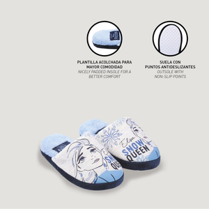 Pantofole Invernali Frozen Ii DISNEY Elsa Antiscivolo Ciabatte a Punta Chiusa - 4909
