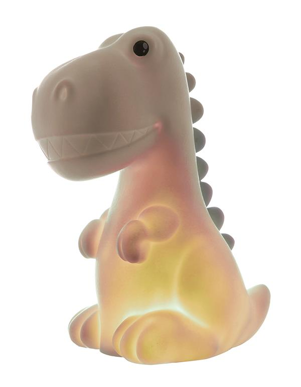 Lampada 3d Dinosauro Comodino Luce LED Colorate Batterie Ricaricabili - D323