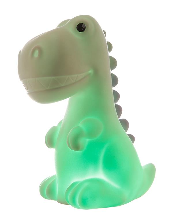 Lampada 3d Dinosauro Comodino Luce LED Colorate Batterie Ricaricabili - D323