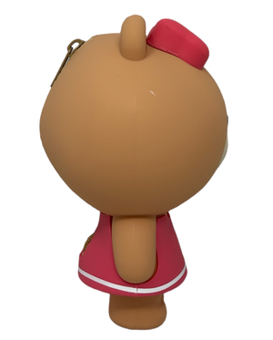 Tombolino Astuccio in Silicone Line Friends Choco Orso Portacolori 19x11 CM - Mc23821/2