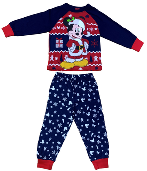 Pigiama Natalizio Mickey Mouse DISNEY Topolino Bambino - Hu2145blu