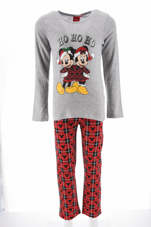 Pigiama Natalizio Minnie Mouse DISNEY Bambina - Hu2102grigio