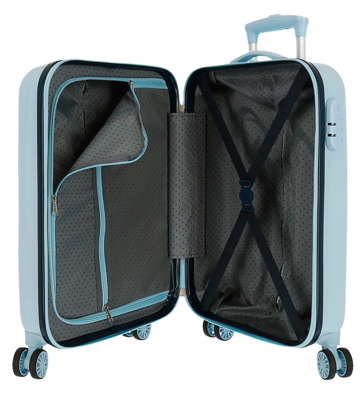 Trolley Blue's Clues & You Valigia da Viaggio Cm. 55 in ABS - 2381421