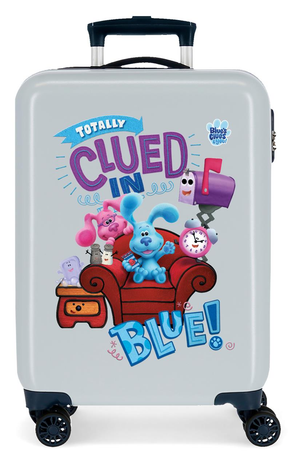 Trolley Blue's Clues & You Valigia da Viaggio Cm. 55 in ABS - 2381726
