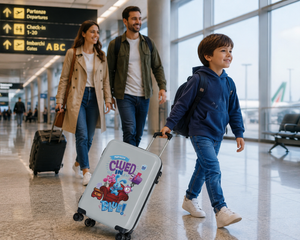 Trolley Blue's Clues & You Valigia da Viaggio Cm. 55 in ABS - 2381726