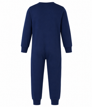 Pigiama Tutone Lungo Avengers MARVEL 100% Cotone Interlock - Ave0049blu