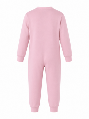 Pigiama Tutone Lungo Minnie Mouse DISNEY 100% Cotone Interlock - Min0050rosa