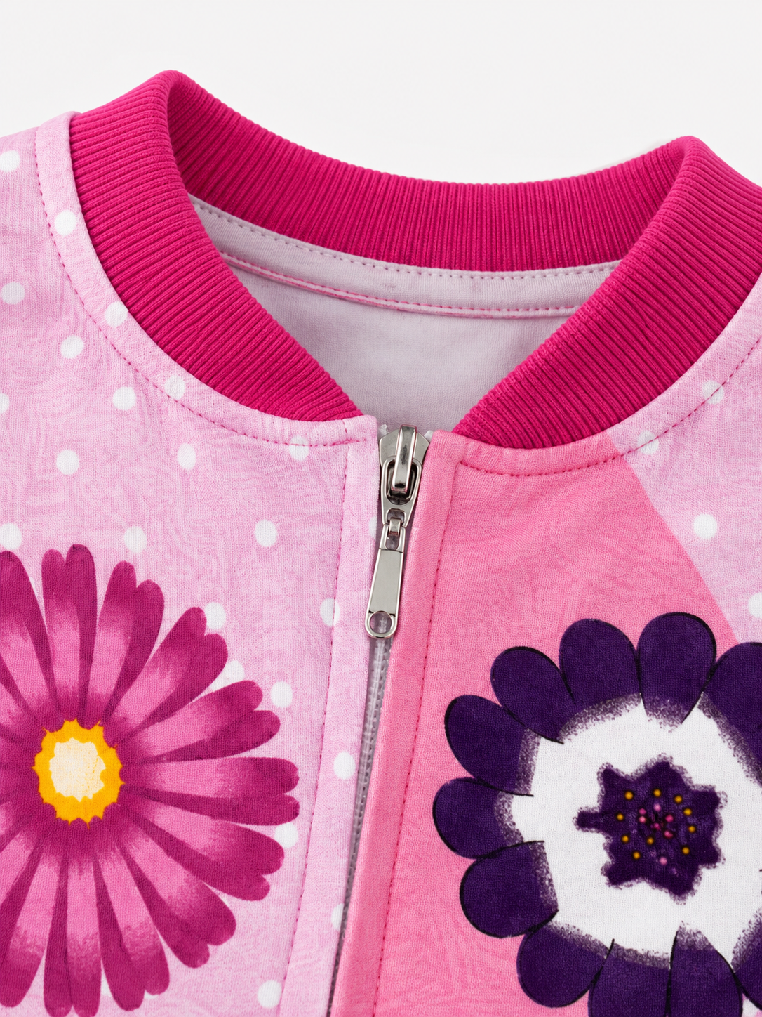 Pigiama Tutone Lungo Unicorno 100% Cotone Interlock - Uni0112rosa