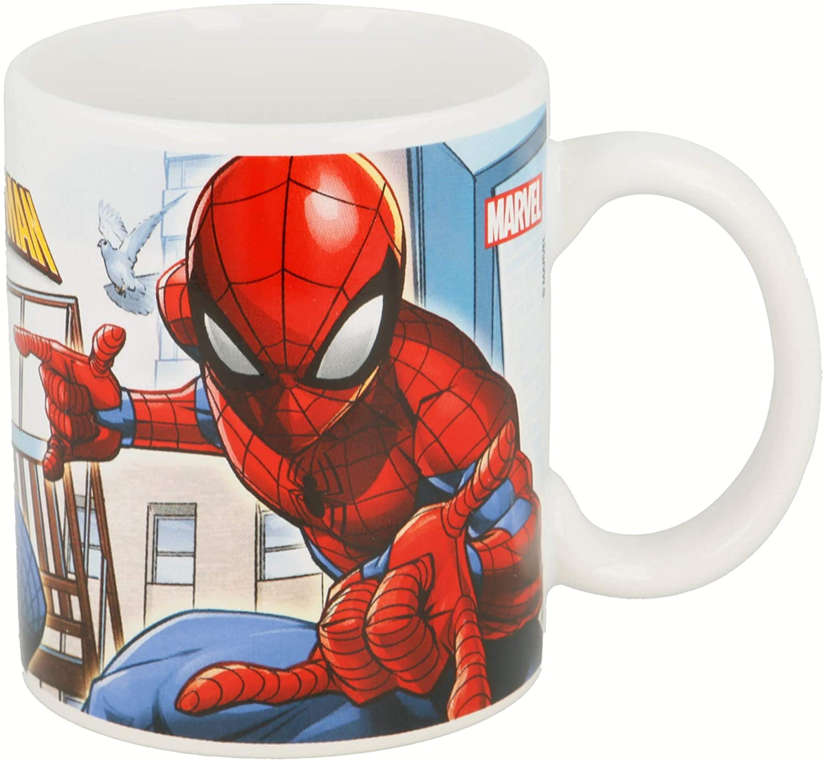 Tazza Mug Spiderman MARVEL in Ceramica 325 Ml in Confezione - Stsp78325