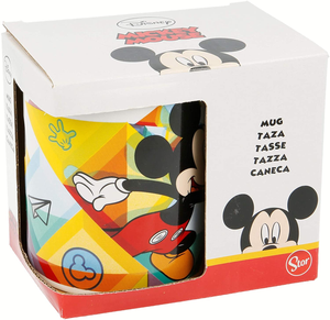 Tazza Mug Mickey Mouse DISNEY Topolino in Ceramica 325 Ml in Confezione - Stmk78121