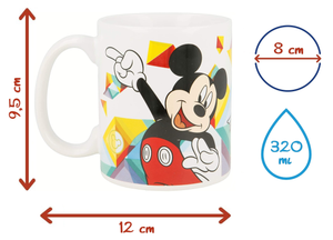 Tazza Mug Mickey Mouse DISNEY Topolino in Ceramica 325 Ml in Confezione - Stmk78121