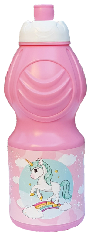 Set Unicorno Borraccia Sport + Portamerenda Bpa Free - Porbor/uni