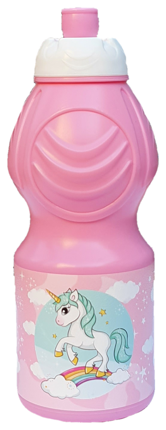 Set Unicorno Borraccia Sport + Portamerenda Bpa Free - Porbor/uni