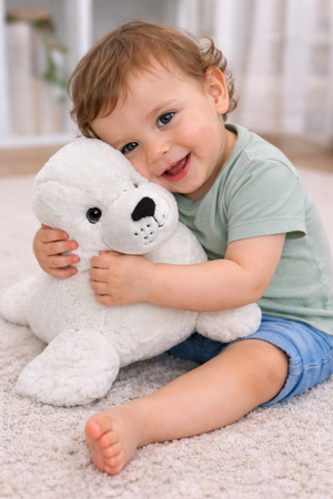 Peluche Foca Grs Cm. 35 Plastica Reciclata Lelly - 800052