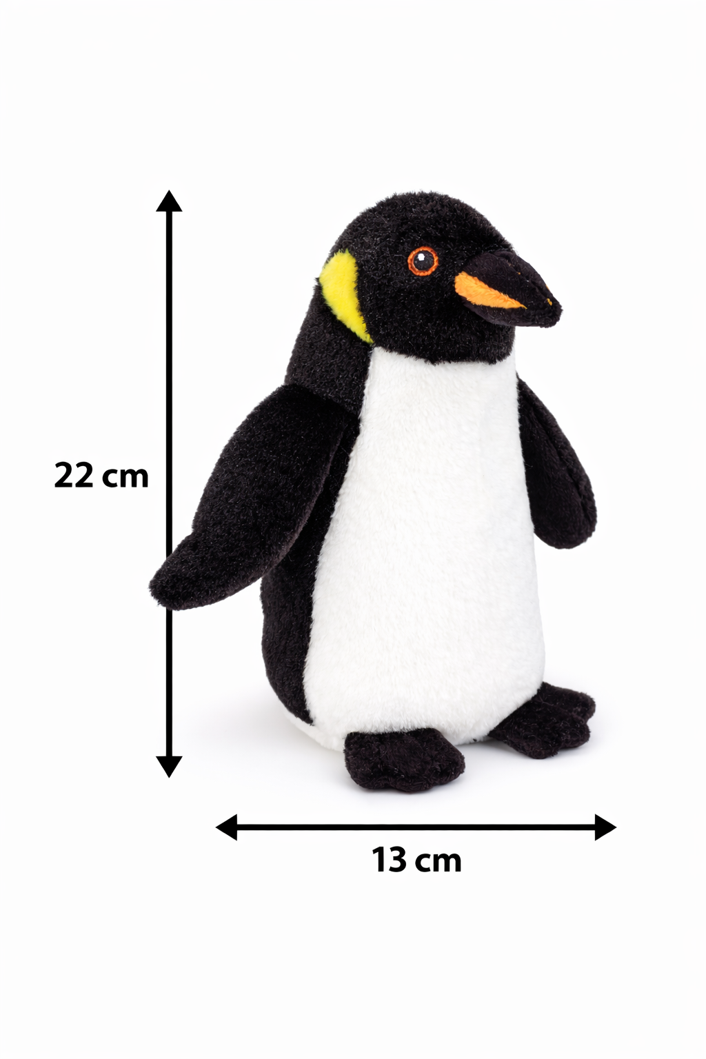 Peluche Pinguino Grs Cm. 22 Plastica Riciclata Lelly - 800057