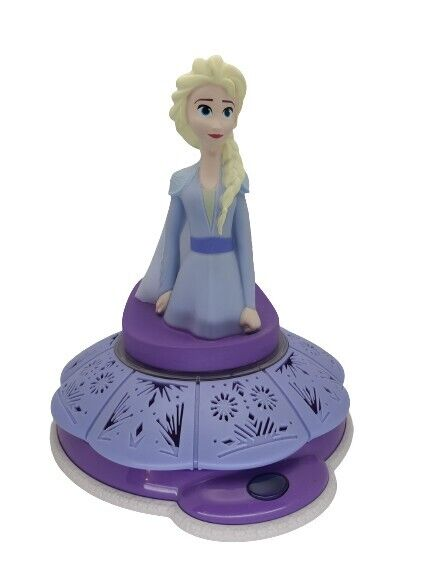 Lampada 3d Frozen Ii DISNEY Elsa con Suono Comodino Luce LED a Batterie - Wd21894