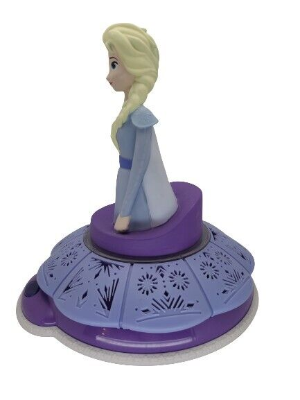 Lampada 3d Frozen Ii DISNEY Elsa con Suono Comodino Luce LED a Batterie - Wd21894