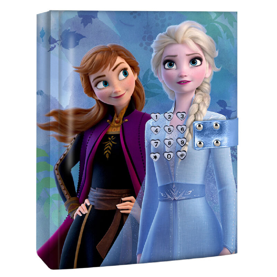 Diario Segreto Frozen Ii DISNEY Elsa Anna Combinazione Elettronica Bambina - Wd21983