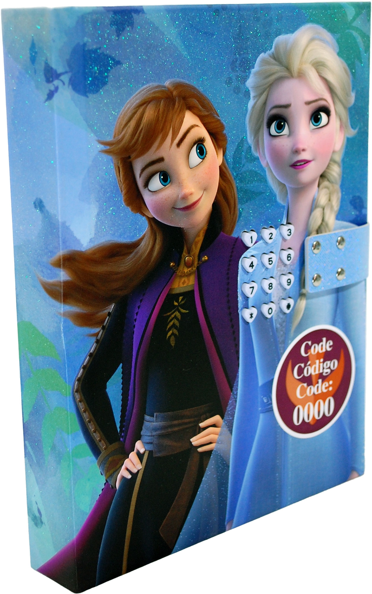 Diario Segreto Frozen Ii DISNEY Elsa Anna Combinazione Elettronica Bambina - Wd21983