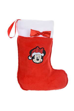 Pigiama Natalizio Minnie Mouse DISNEY + Calza Befana in Confezione - Hu2017rosso