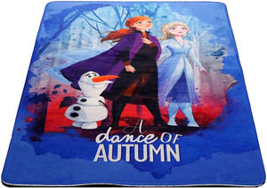 Tappeto Gioco Frozen Ii DISNEY Elsa Anna Microfibra Antiscivolo 76x117 CM - 31155rz/3