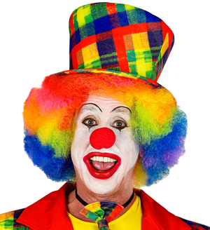 Cilindro Pagliaccio Clown Cappello Accessori Abito Vestito Carnevale - 48627