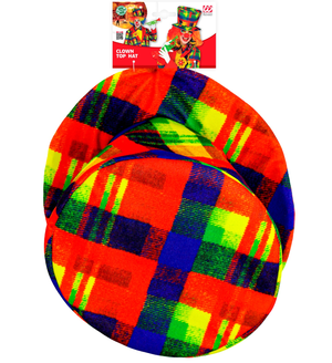 Set Travestimento + Accessori Pagliaccio Cilindro Parrucca Naso Farfallino Cappotto Carnevale (xxl)