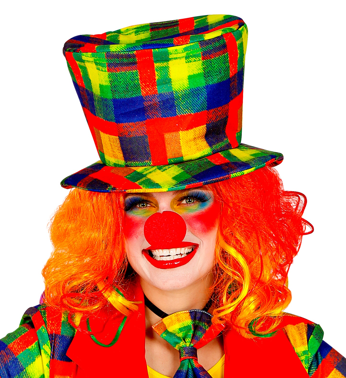 Cilindro Pagliaccio Clown Cappello Accessori Abito Vestito Carnevale - 48627
