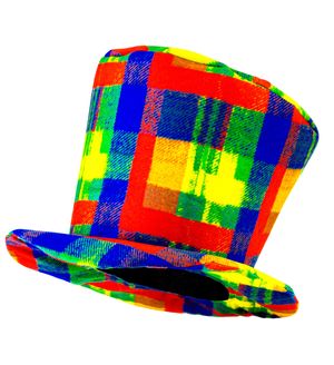Cilindro Pagliaccio Clown Cappello Accessori Abito Vestito Carnevale - 48627