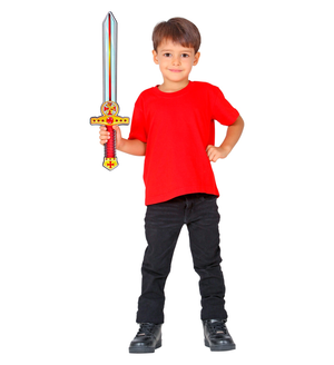 Spada Crociato in Spugna Accessori per Abito Vestito Carnevale Bambino - 97301