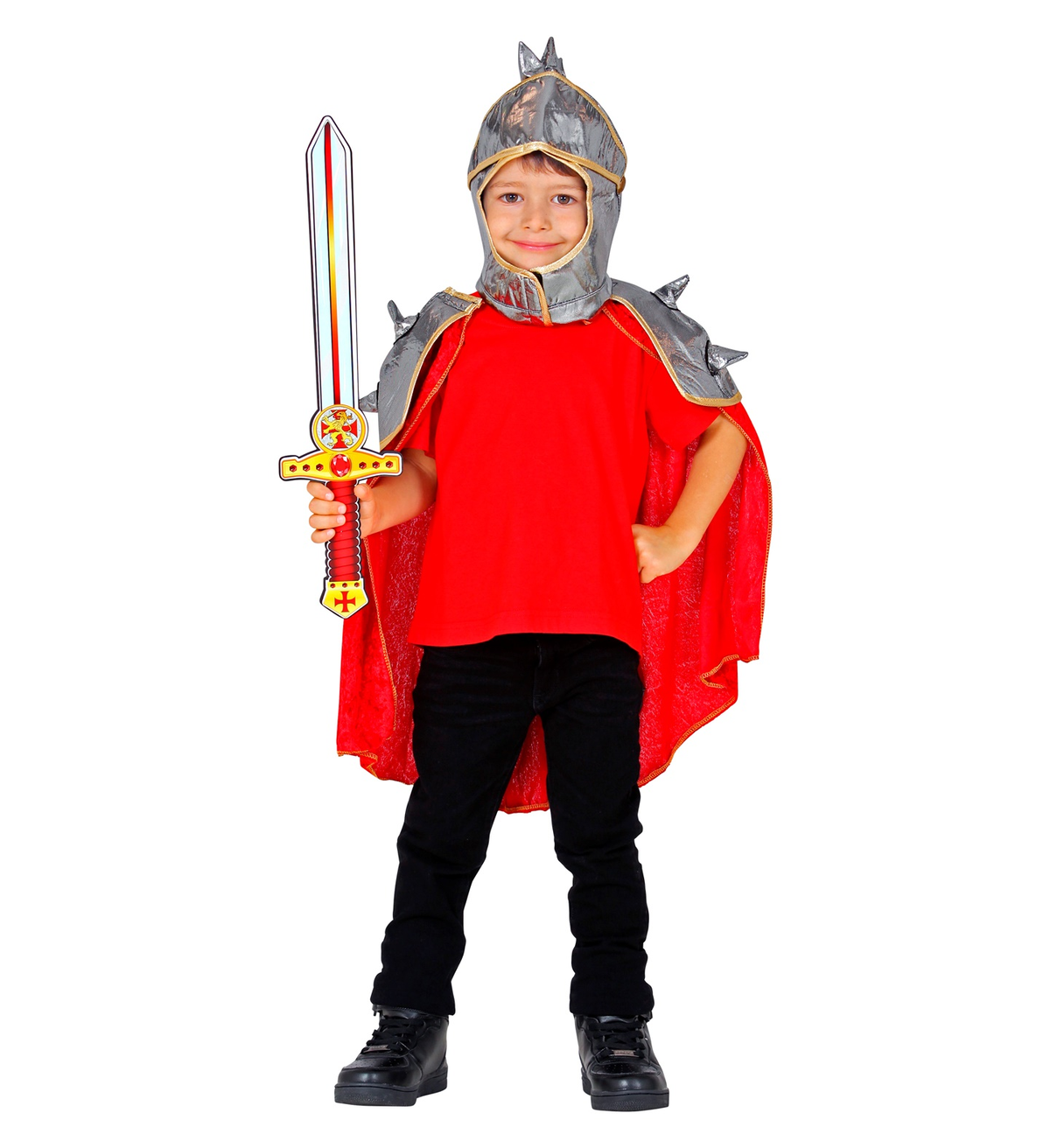 Spada Crociato in Spugna Accessori per Abito Vestito Carnevale Bambino - 97301