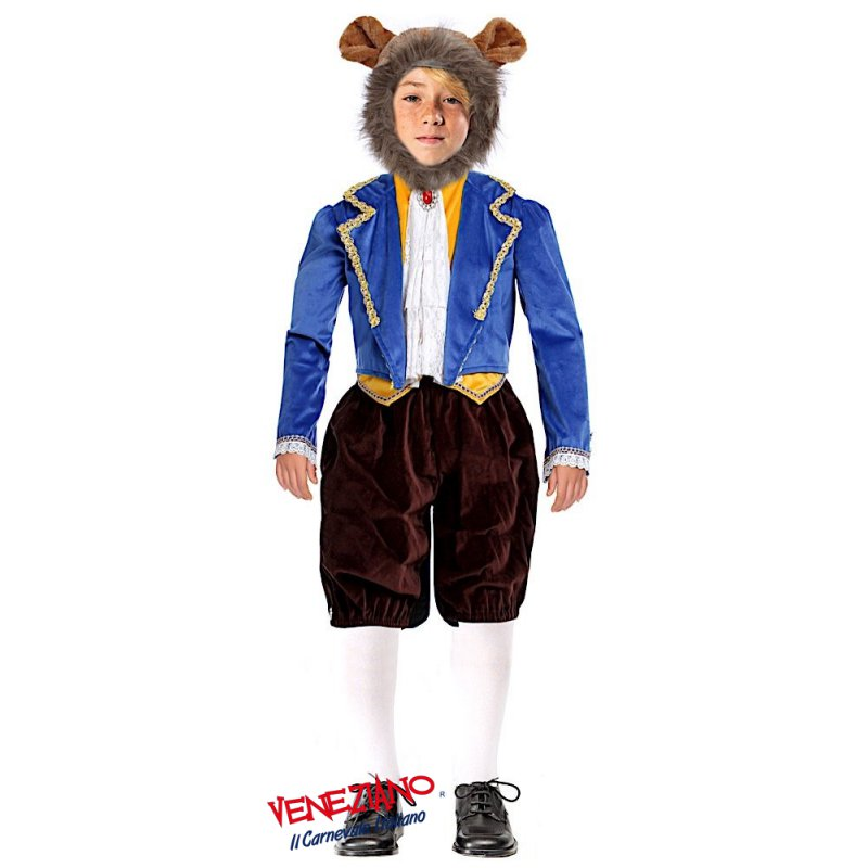 Costume Vestito Travestimento Abito Carnevale Bambino la Bestia Baby - 54331