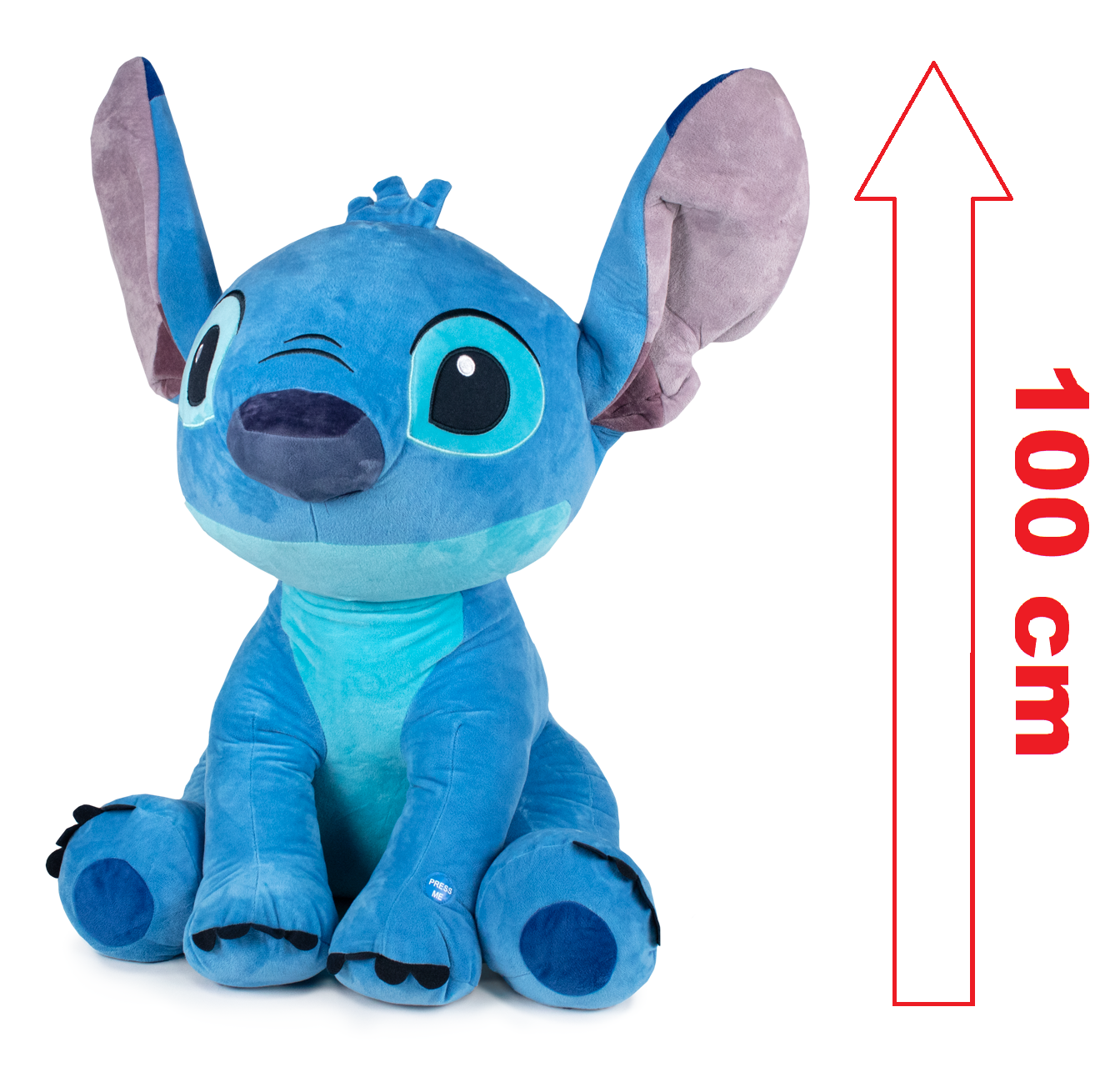 Peluche Gigante Stitch con Suono DISNEY Pupazzo Cm. 100 - 260005065