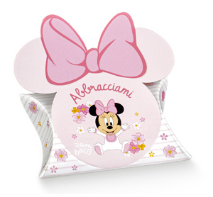 Bomboniera Astuccio Minnie Baby DISNEY Busta Scatolina Portaconfetti Flowers - 68237